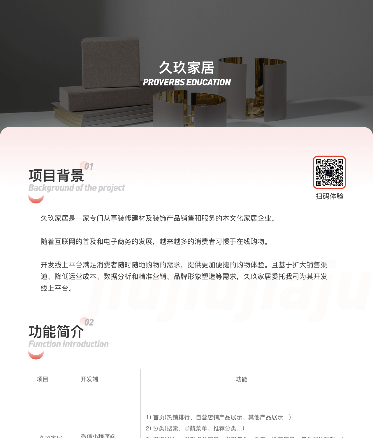 JiuJiu Home B2B2C Decoration Building Materials and Decoration Products Sales and Service E-commerce Platform
